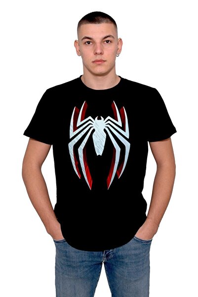baskwear Tricou cu sigla Spiderman Spiderman Tricou unisex