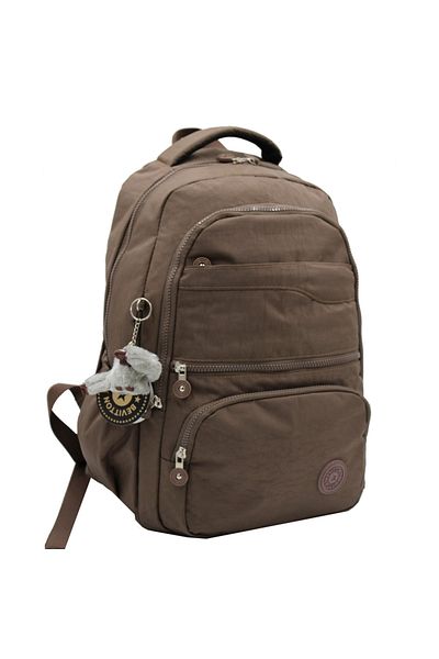 Bevitton Water Resistant Crinkle Fabric Unisex Backpack and School Bag