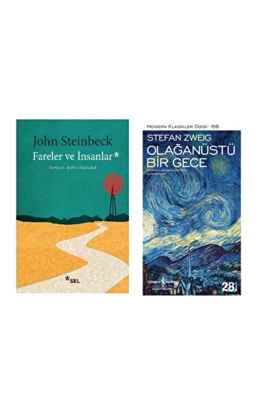 Sel Yayıncılık Fareler Ve Insanlar John Steinbeck - Olağanüstü Bir Gece Stefa...