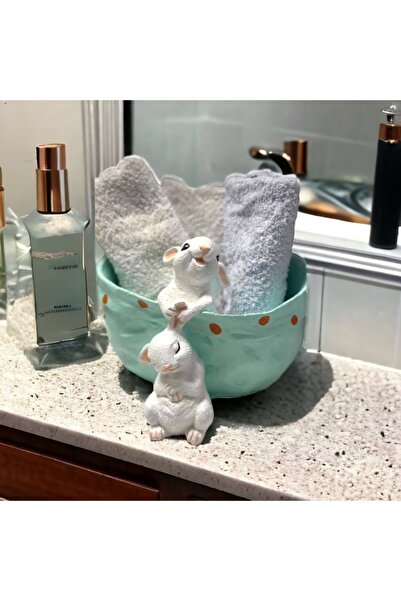 Luthien Tavşan Saksı & Dekoratif Obje & Sepet Aksesuar