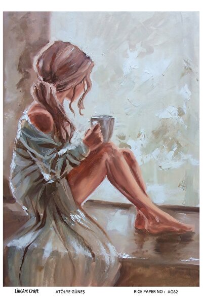 LİNEART ورق ديكوباج نحاسي La-ag82