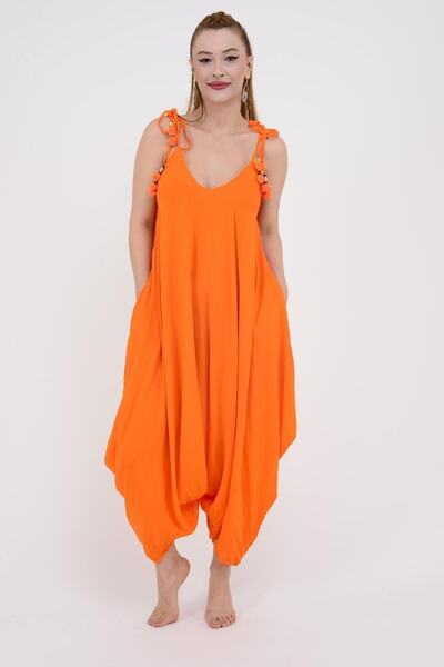 Hazinedan Жіночий бохо-шаровар з помпонами