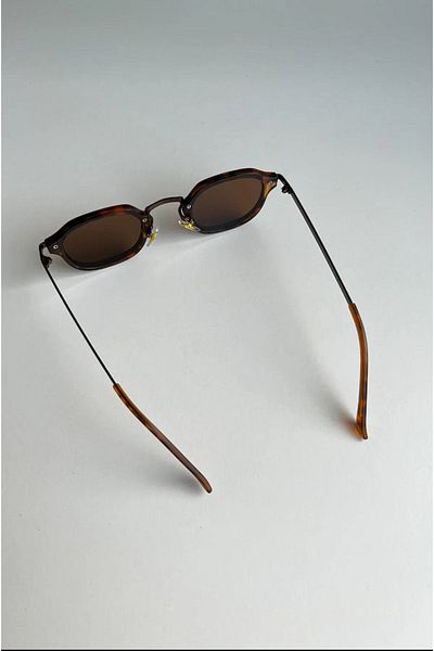 Gofeel Leopard Patterned Swell Glasses - Brown Color