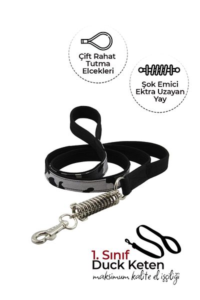 MgTasma Double Handle Dog Walking Leash, Walking Rope, Walking Strap