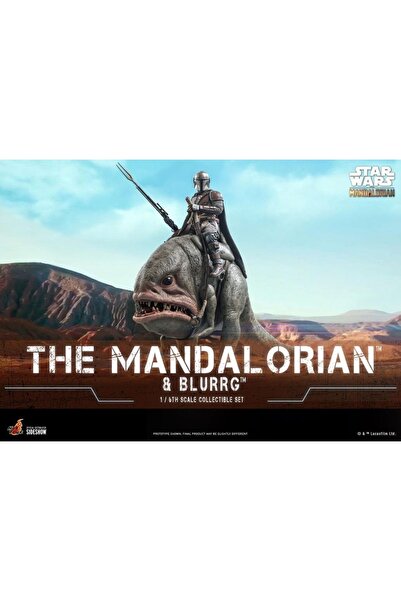 Hot Toys Mandalorian & Blurrg Sixth Scale Figure Set - 908287 - Tms46 - Star ...