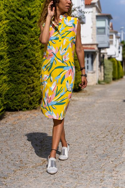 Misses yellow dresses hot sale