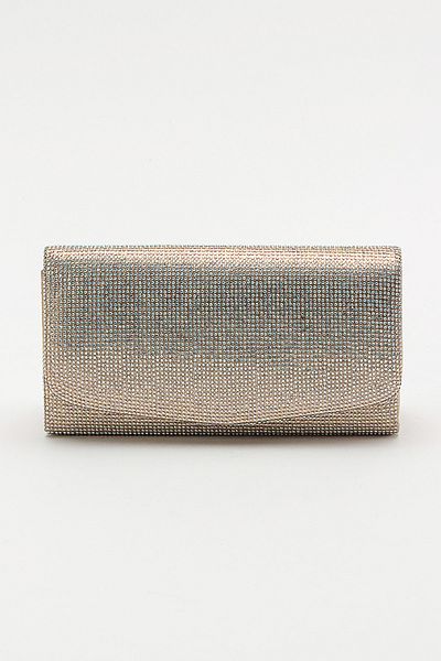 Niloshka Стилна дамска чанта Kips Gold Stone
