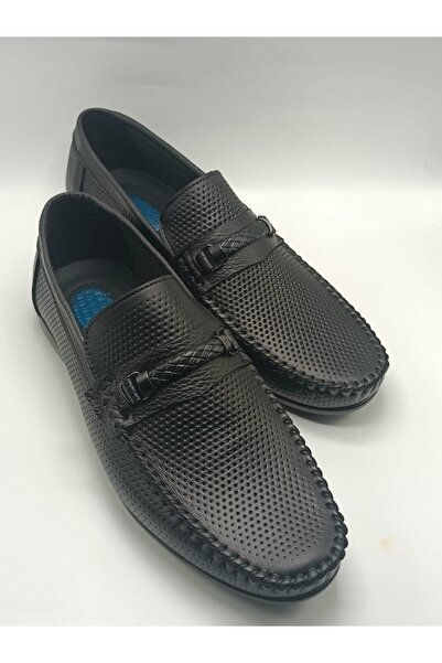 only my store Чорні чоловічі шкіряні мокасини Jelli повсякденні повсякденні мокасини