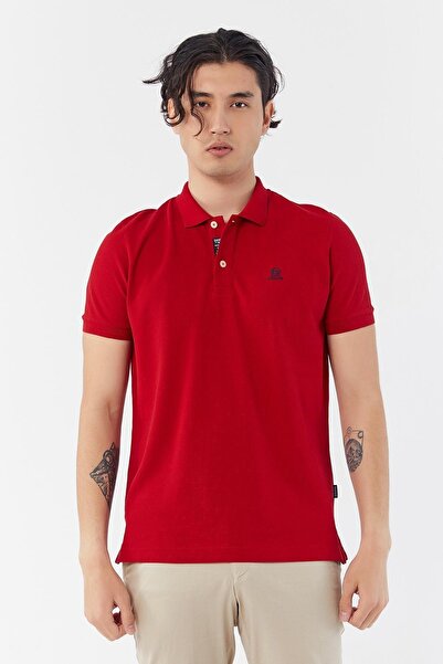 Galvanni Men's Polo Neck T-shirt - Relaxed Fit