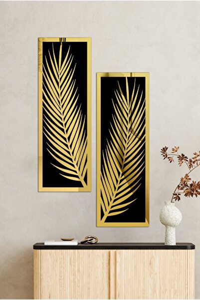 Wooden Factory 2 Parçalı Ev, Oturma Odası, Salon, Ofis, Yatak Odası Akrilik P...