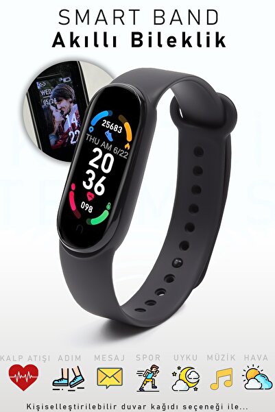 AIRTECH Yeni Nesil Akıllı Bileklik Smart Band M6