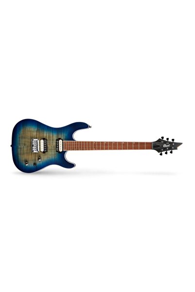 CORT Elektro Gitar, Open Pore Cobalt Burst , (h-h)