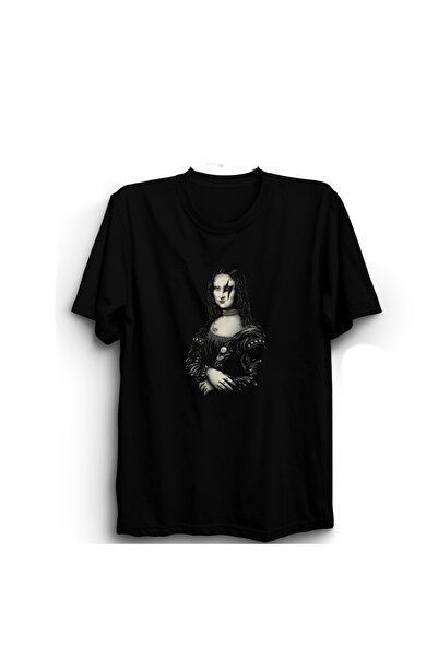 The Fame Poljubac, Mona Liza, humor, rok metal majica