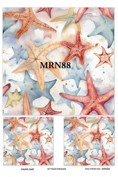 LİNEART Brass Decopage Paper La-mrn88
