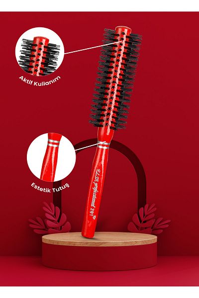 ELSA Professional 291 Red Hair Brush
