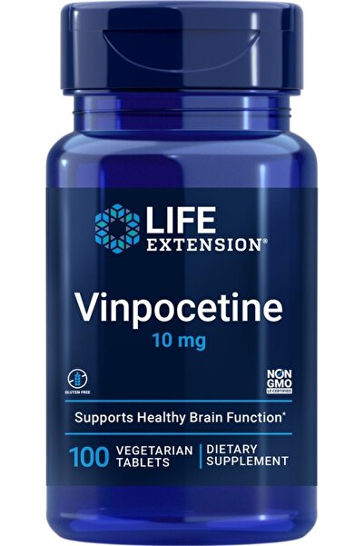 Life Extension Βινποκετίνη 10mg 100 Δισκία -