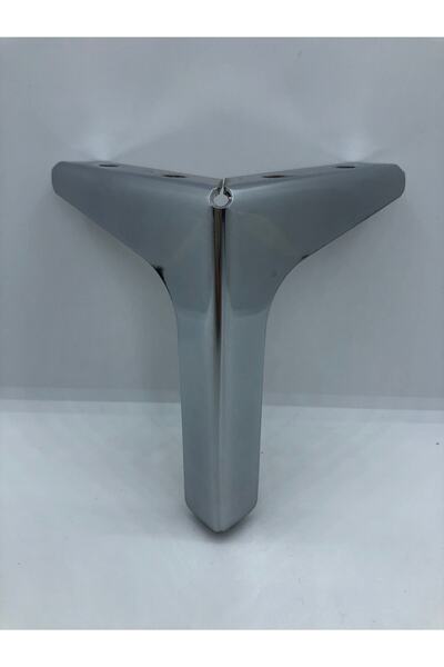 KARAKOÇ Metal, 12*9*9 Cm Krom Kaplama , Koltuk,baza Mobilya Ayağı ( 4 Adet)