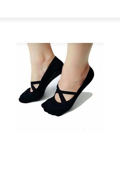 Design Socks Pack of 2 Pilates Yoga Ballerina Socks
