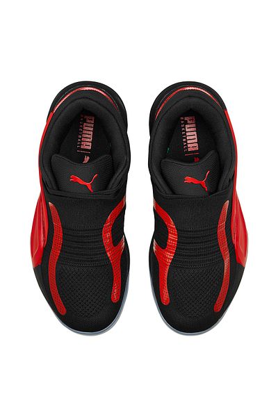Puma Ανδρικά μαύρα παπούτσια μπάσκετ Rise Nitro37701212