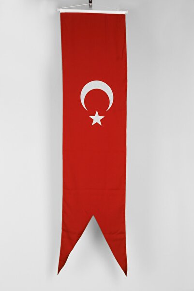 bayrakal Kırlangıç Flama Türk Bayrağı 50x200cm Alpaka Kumaş