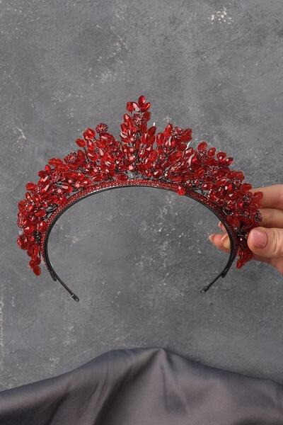 Bride Aksesuar Dünyası Accesoriu pentru păr de mireasă pentru femei Akbahar Bridal Henna Crown – Coroană – Coroană – Coroană