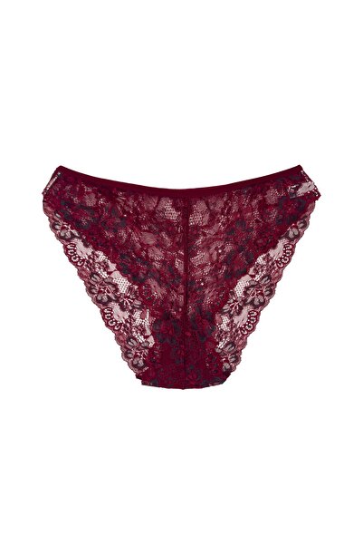 HNX Pachet de 5 chiloți de damă cu talie înaltă din dantelă dublă