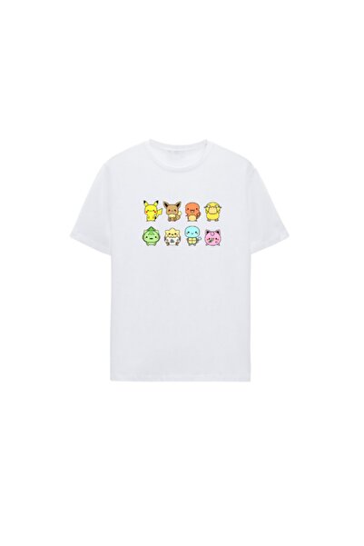 CERENCE AKÇA OKULCUNUZ Tricou cu tricou Pokemon Characters Design