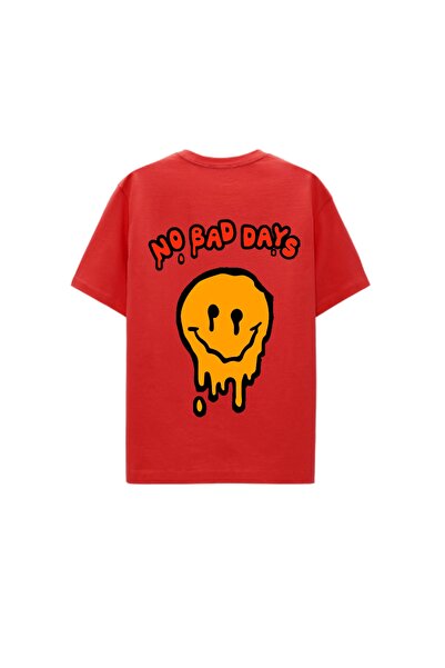 CERENCE AKÇA OKULCUNUZ Majica sa nadimkom "No Bad Days" u velikom dizajnu