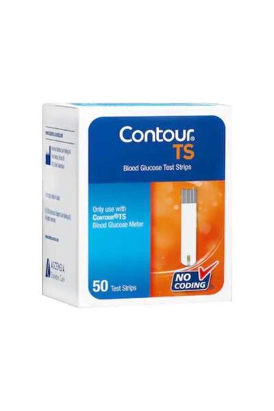 CONTOUR PLUS Contour Ts Kan Şekeri Ölçüm Stribi 50'li-1 Kutu