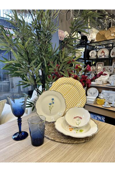 ROY KING Flower Line 24 Prç Yemek Takımı