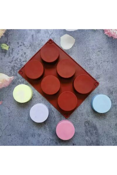 adarya 6 Lı Pasta Çikolata Kek Kalıbı