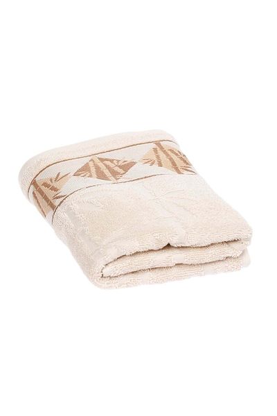 Özdilek Set of 6 Bamboo Hand-Face Towels (50X90)-Osaka Beige+Pink+Cream