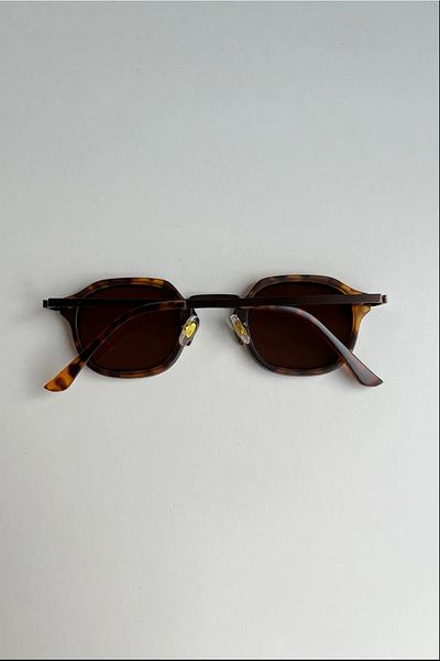 Gofeel Leopard Patterned Swell Glasses - Brown Color