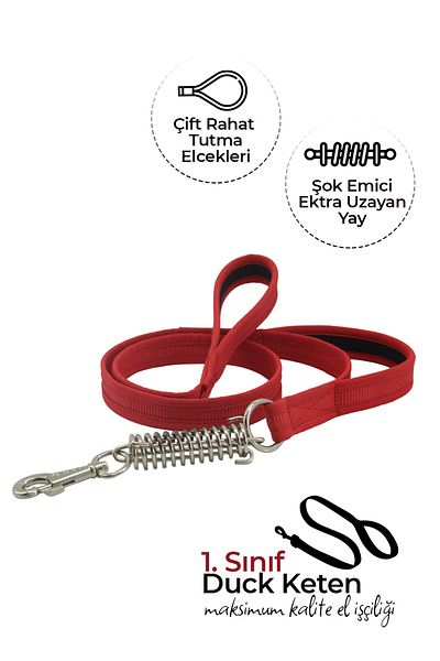 MgTasma Double Handle Dog Walking Leash, Walking Rope, Walking Strap