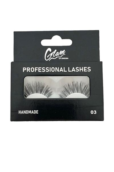 Glam Of Sweden رموش احترافية مصنوعة يدويًا # 03 10 جرام 10 جرام