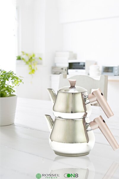 Genel Markalar Burcu Çaydanlık Maksi Rosegold