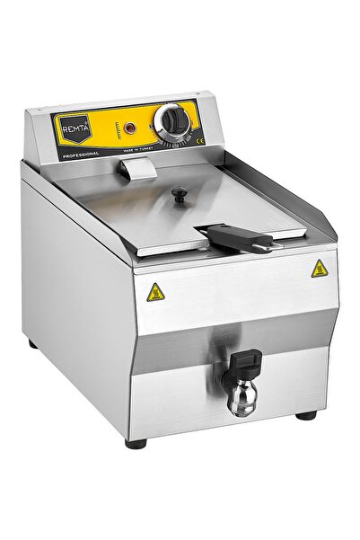 Remta 8 Lt Yağ Tahliye Musluklu Elektrikli Fritöz