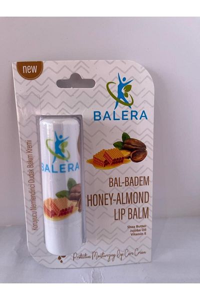 BALERA Lip Balm Lip Care Cream Honey & Almond 4.8gr