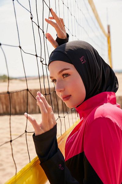 Marina H2o Swim Series Black Hijab Swimsuit M2316-1