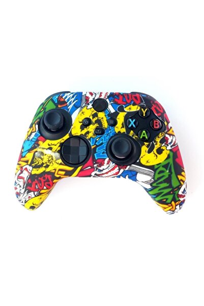 Konsol İstasyonu Xbox Series S/x Desenli Kol Koruyucu Kılıf 4xb 9. Nesil Kol Uyumlu