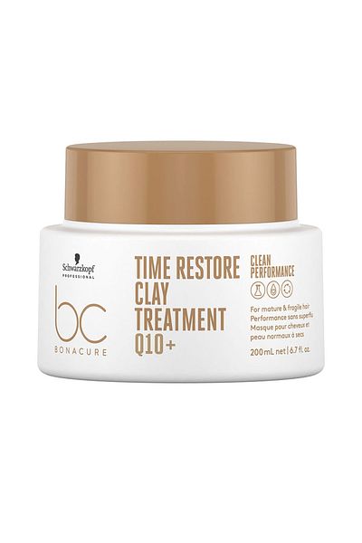 Schwarzkopf Bc Time Restore Q10+ Tonerde-Behandlung Schwarzkopf 200 ml
