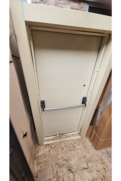 tezwood ahşap kapı sanayi Yangın Kapısı, Acil Çıkış Kapısı, Standart Yangın Kapısı, Panikbarlı Yangın Kapısı Sol Açılım