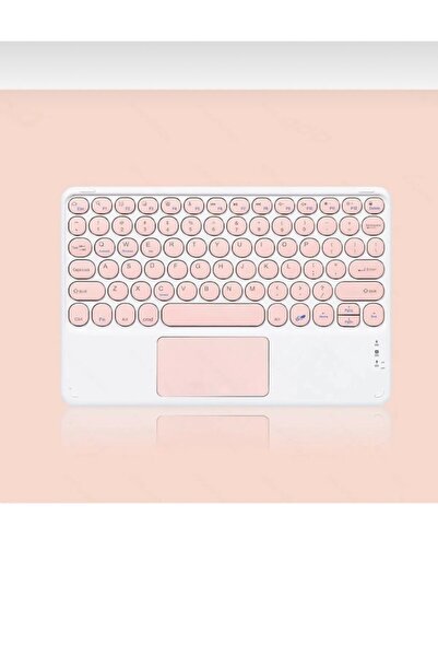 Alfa MEC Samsung Galaxy Tab S7 Fe Wi-fi Sm-t733 Uyumlu Bluetooth Klavye Touchpad Slim Kablosuz Wifi Q Klavye