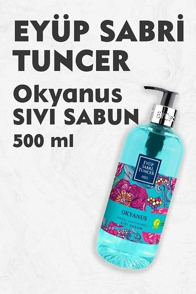 Eyüp Sabri Tuncer Natural Olive Oil Liquid Soap Ocean 500 Ml