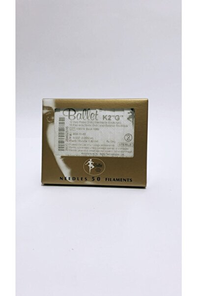 Ballet 50 Adet Iğneli Epilasyon Cihazı Altın Iğne K2