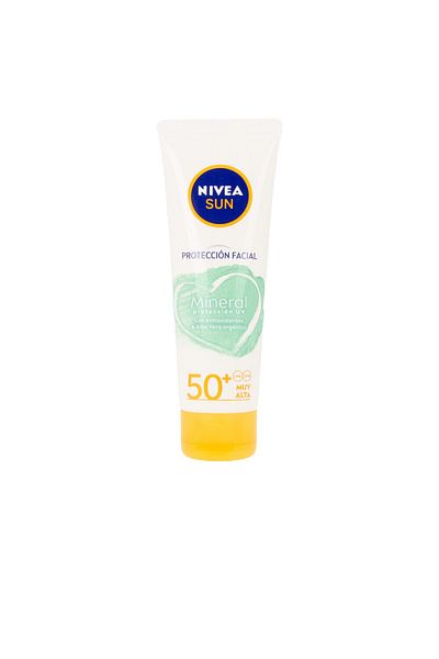 NIVEA Mineralischer Sonnenschutz für das Gesicht, UV-Schutz LSF 50+, Nivea, 50 ml