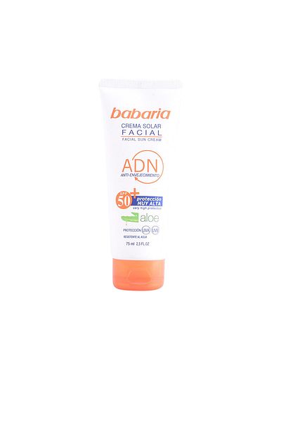 Babaria Solar Adn Crema Solar Yüz Aloe Vera Spf50 Babaria 75 ml