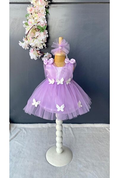 Petite Ponpon Baby فستان هاري آند ميلي بومبون للأطفال حديثي الولادة فستان مول...