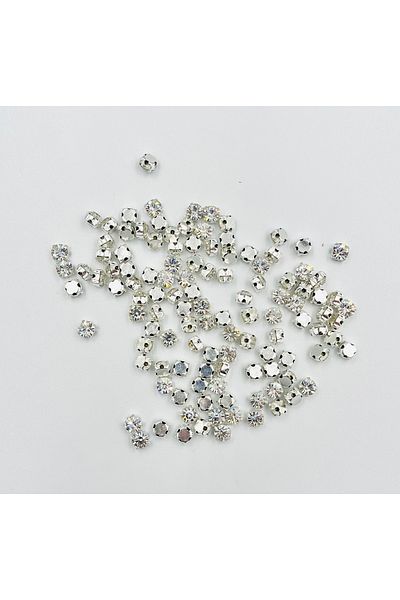 yiğit aksesuar 4 mm Cased Strut Beyoğlu Stone 100 Pieces