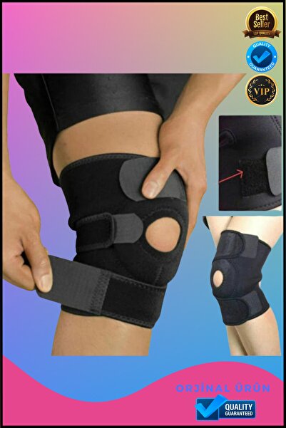 Overbazaar Spor Dizlik Ayarlanabilir Dizlik Patella Sabitleyici Koruyucu Wrap...